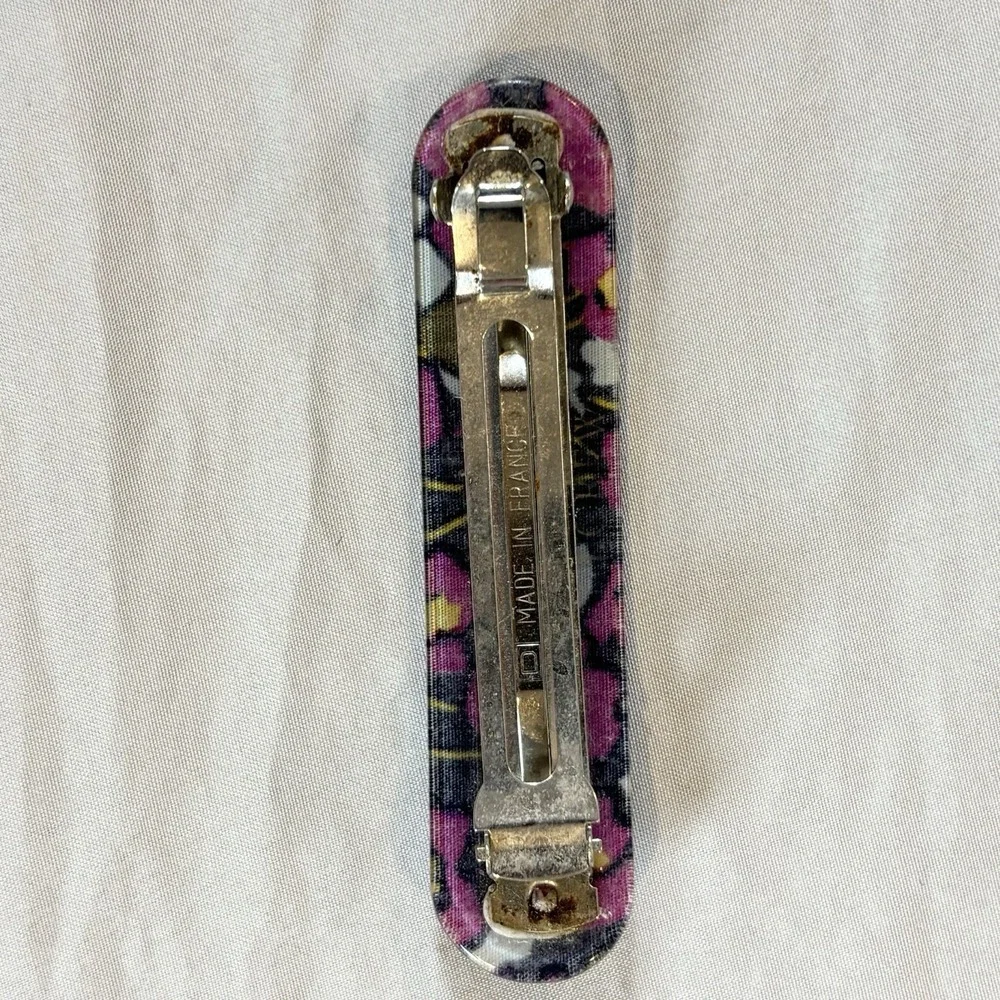 Vintage Made In France Hair‎ Barrette Clip Lot Of 4